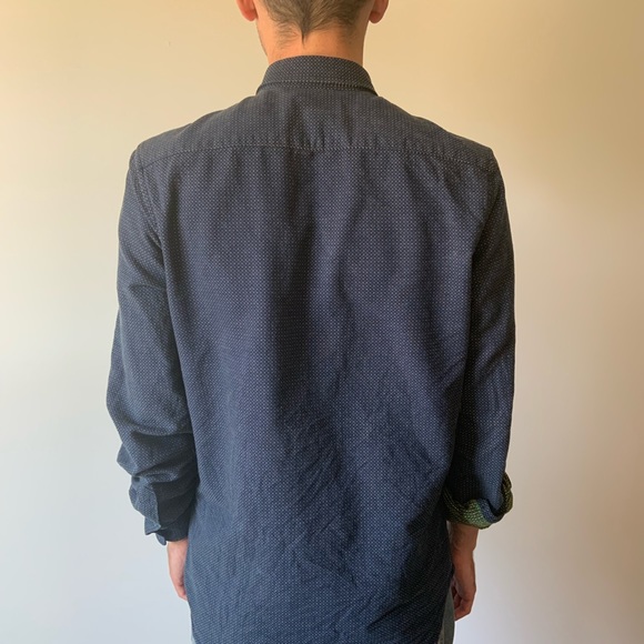 Fred Perry button shown S shirt - Picture 3 of 7